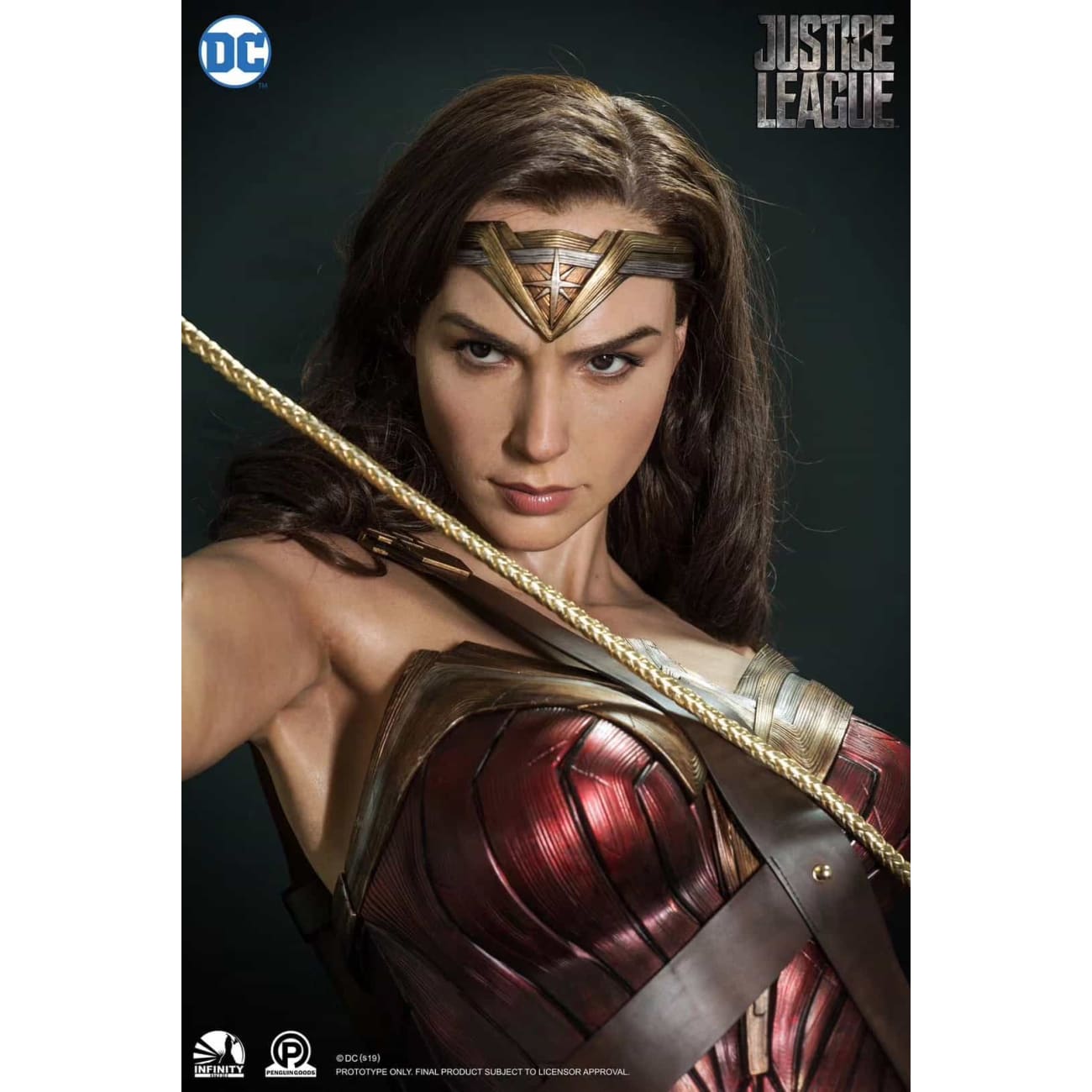  Infinity Studio X Penguin Toys - Wonder Woman Life-Size Bust