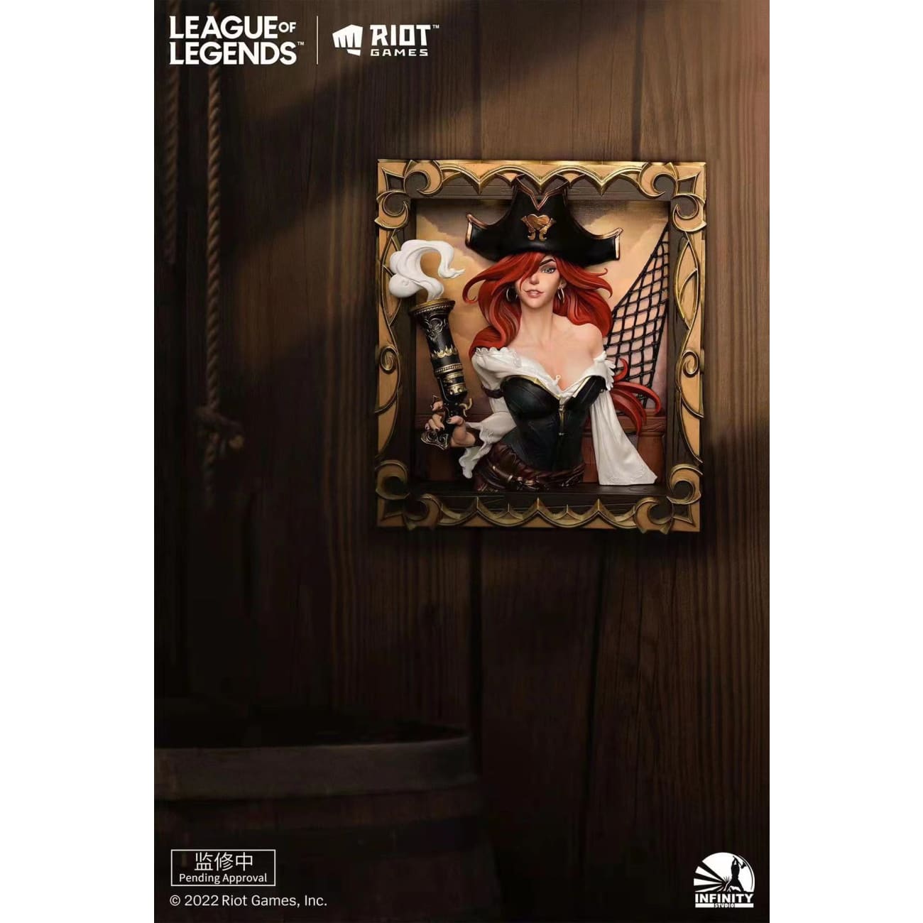 Infinity Studio X Riot Games - Miss Fortune the Bounty Hunter Photo Frame