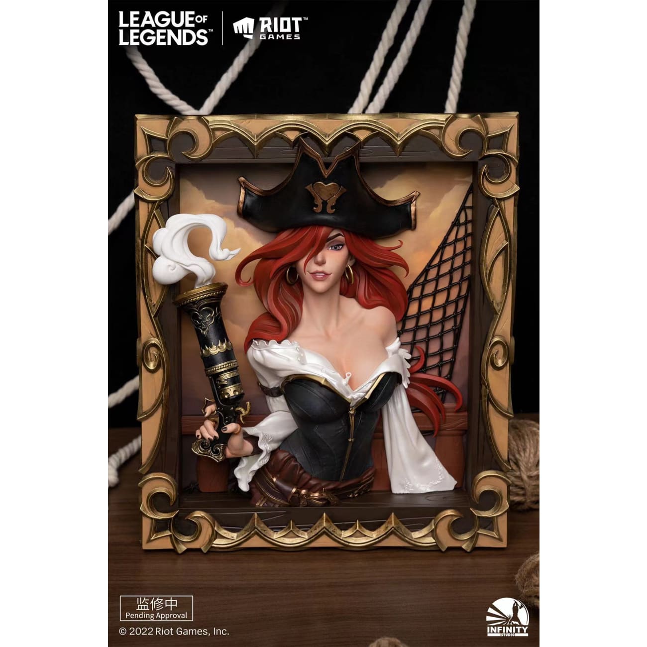 Infinity Studio X Riot Games - Miss Fortune the Bounty Hunter Photo Frame