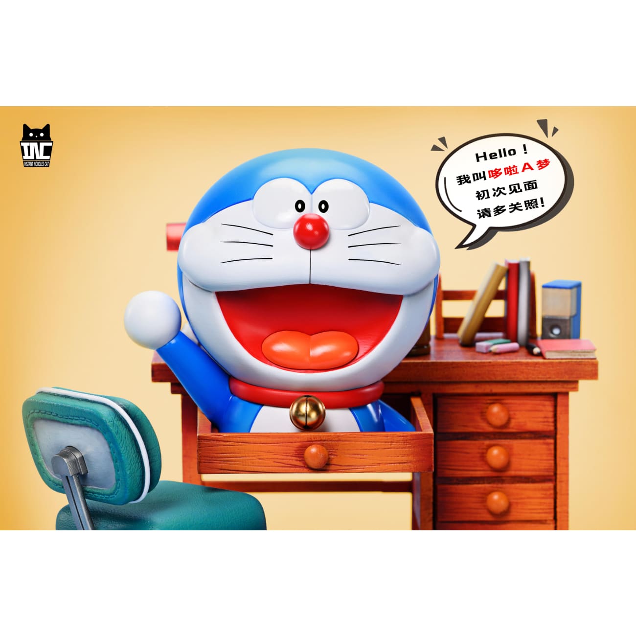 Instant Noodes Cat Studio - First Meet Doraemon