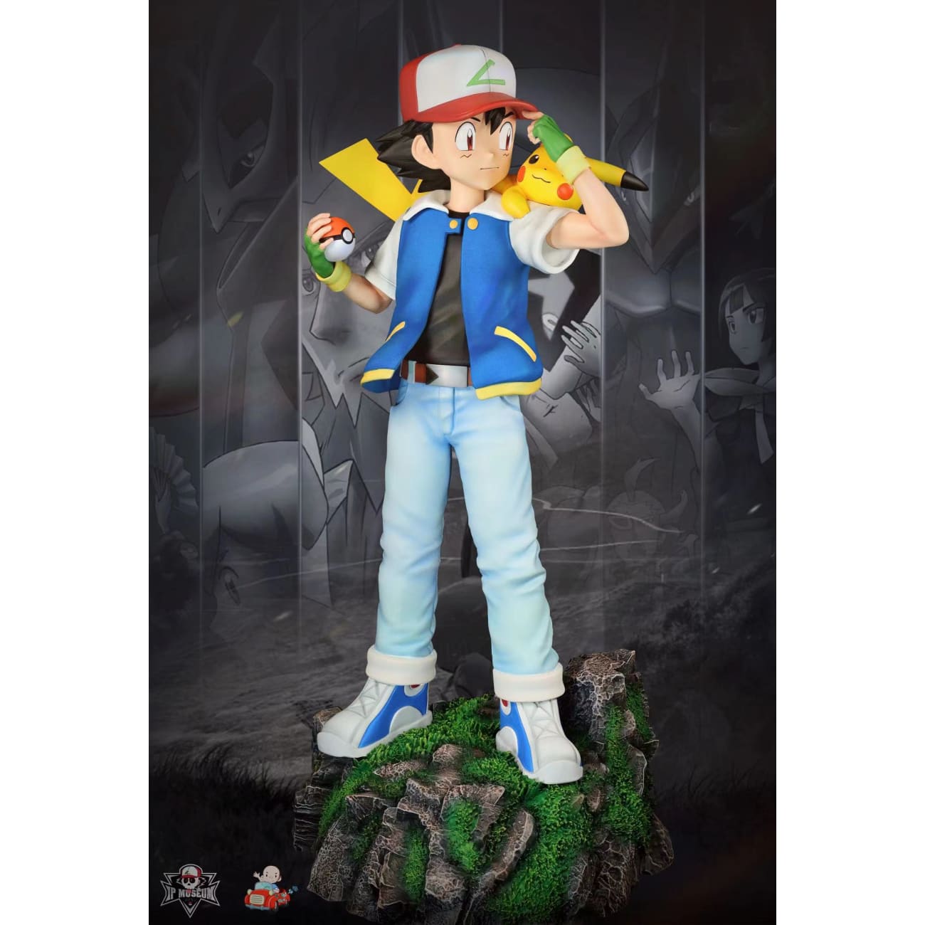 IP Museum Studio - Ash Ketchum & Pikachu