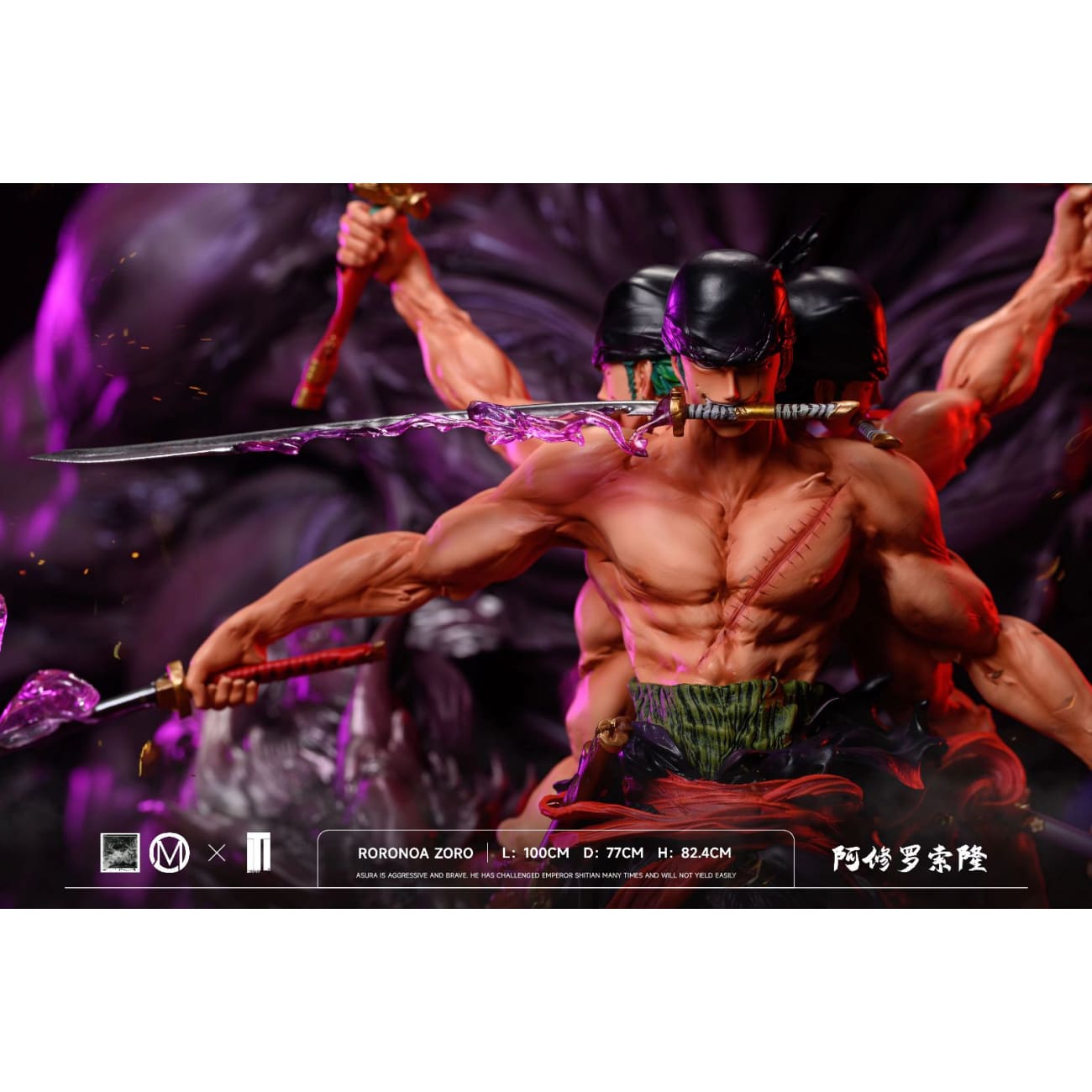 Iron Curtain Studio & Chao Ming Studio - Asura Roronoa Zoro 