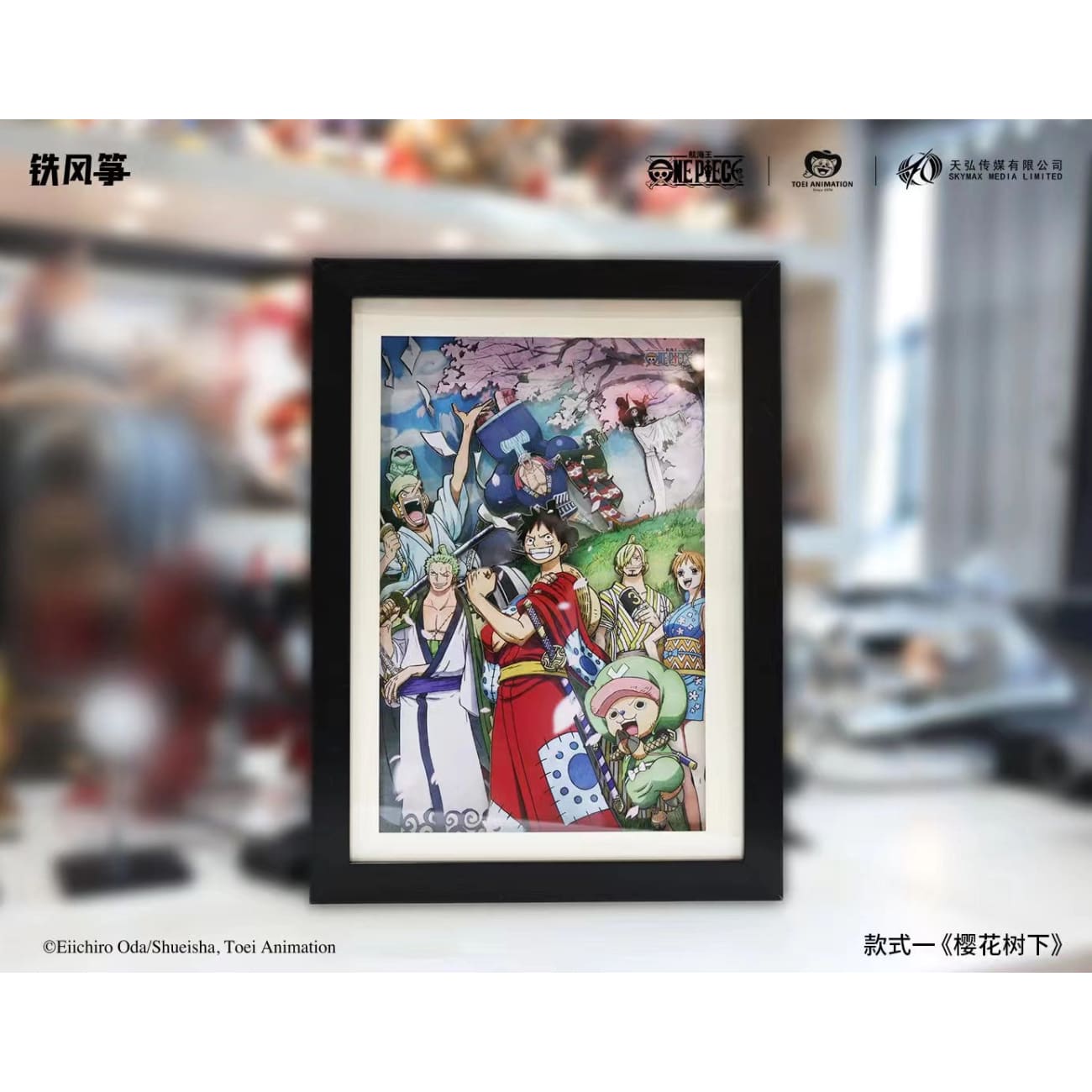 Iron Kite Studio/ IKS x Toei Animation x Skymax Media Limited - One Piece Straw Hat Pirates Licensed 3D Poster Frame [3 Variants]