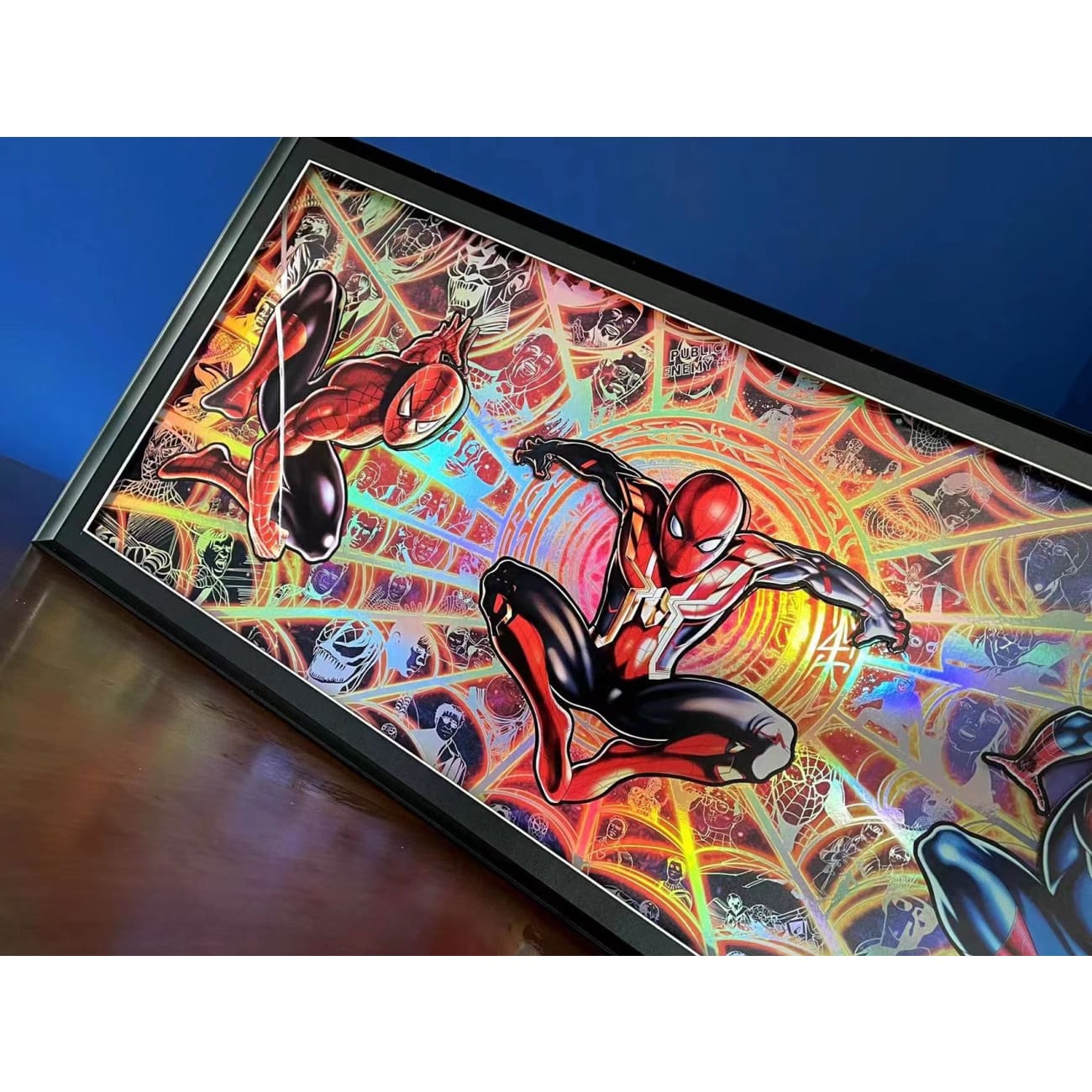 Iron Spiderman poster frame 