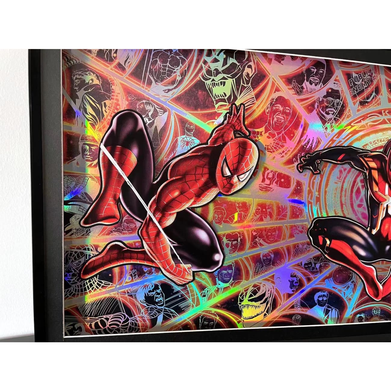 Iron Spiderman poster frame 