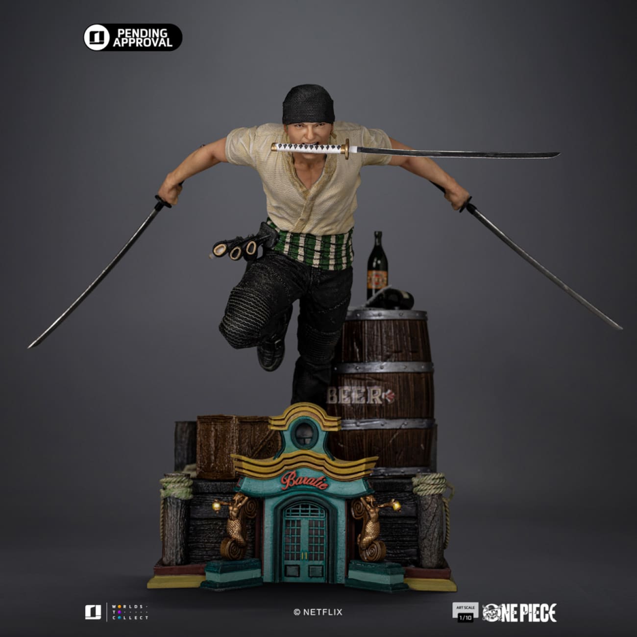 Iron Studio - Roronoa Zoro NETFX125225-10