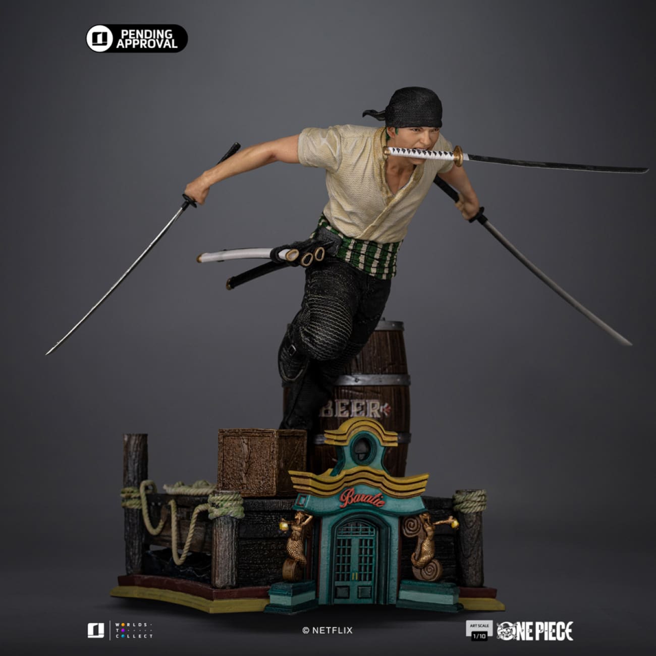 Iron Studio - Roronoa Zoro NETFX125225-10