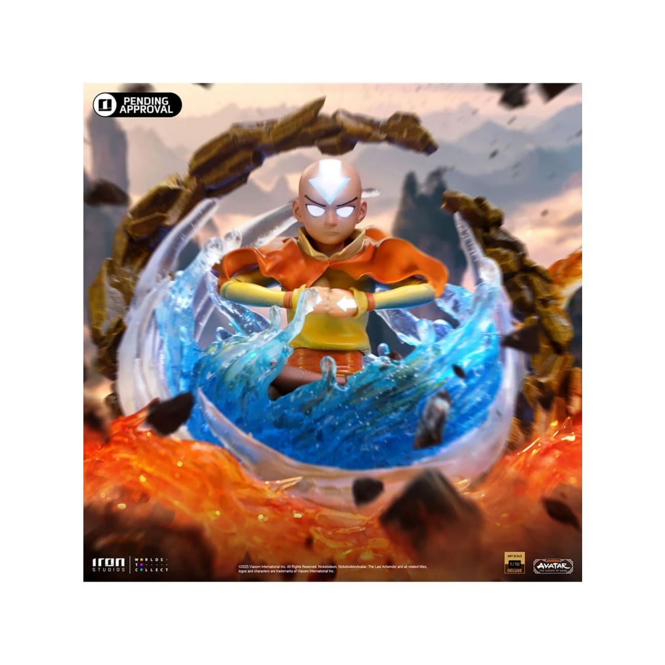 Iron Studios - Aang [NICKEL113624-10]