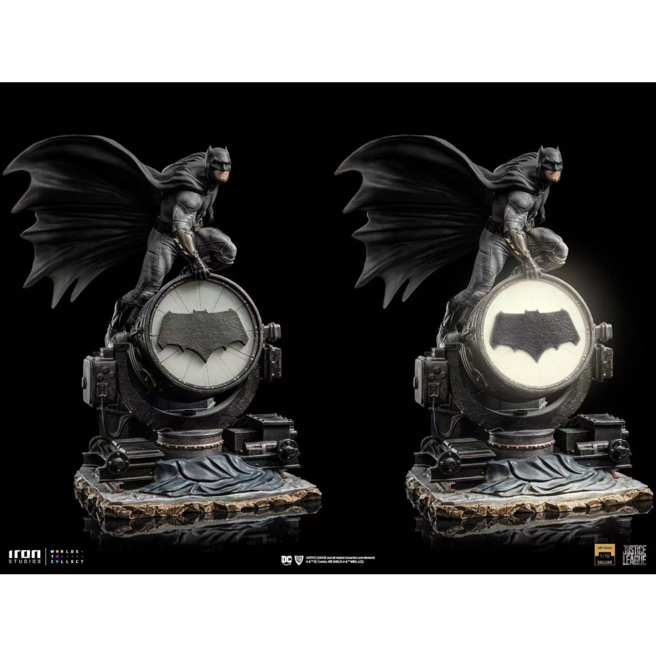 Iron Studios - Batman on Batsignal