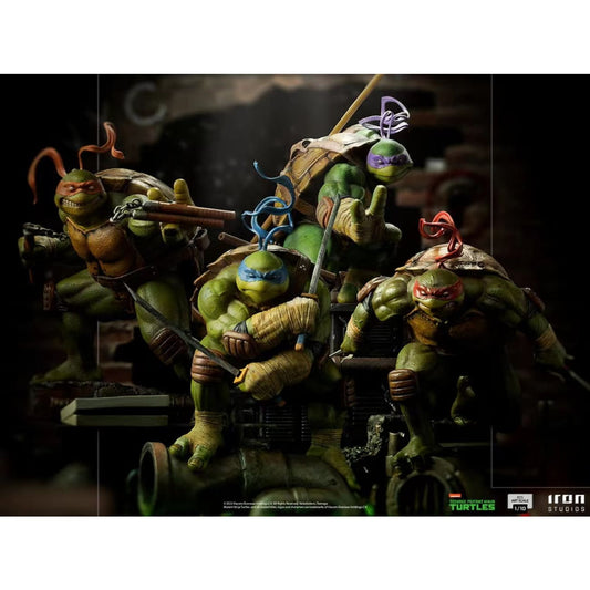 Iron Studios - Leonardo / Raphael / Donatello / Michelangelo [1/10 Scale]
