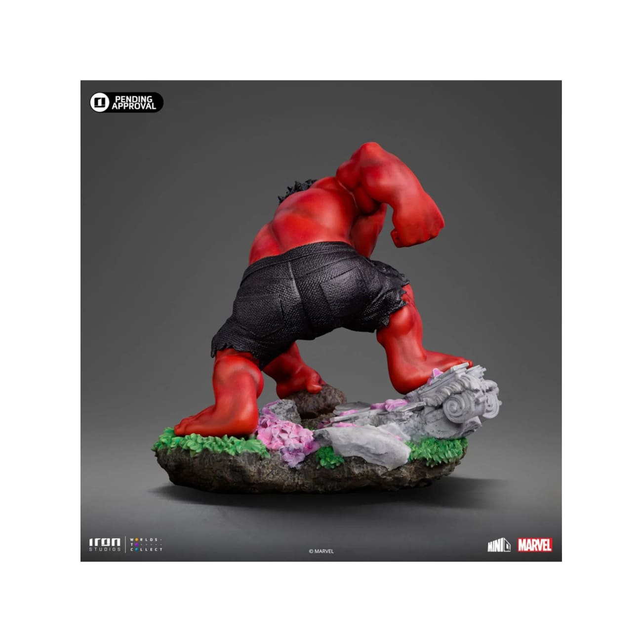 Iron Studios - Red Hulk Chibi Ver [MARCAS106624-MC]