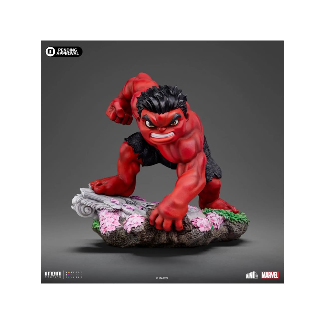 Iron Studios - Red Hulk Chibi Ver [MARCAS106624-MC]