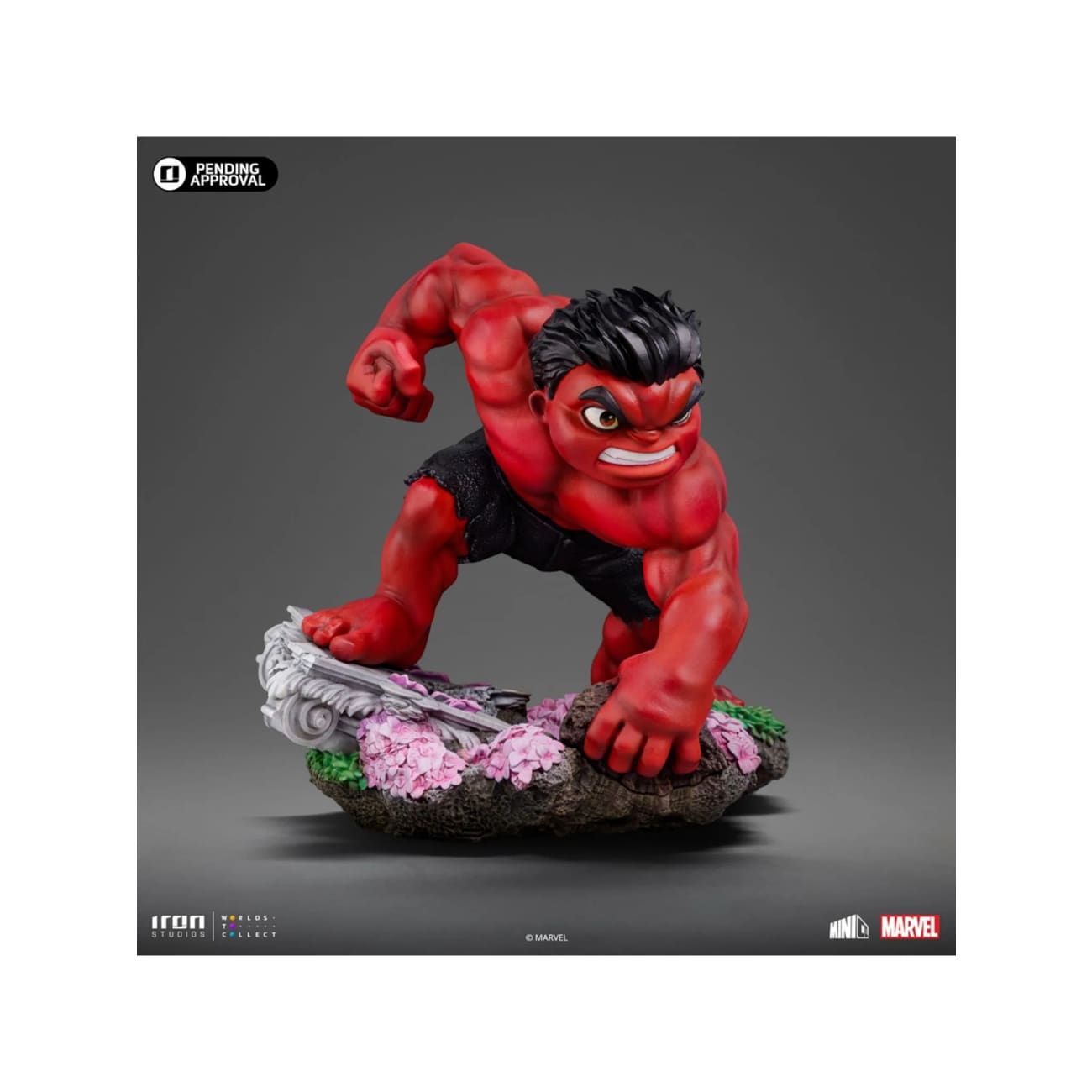 Iron Studios - Red Hulk Chibi Ver [MARCAS106624-MC]