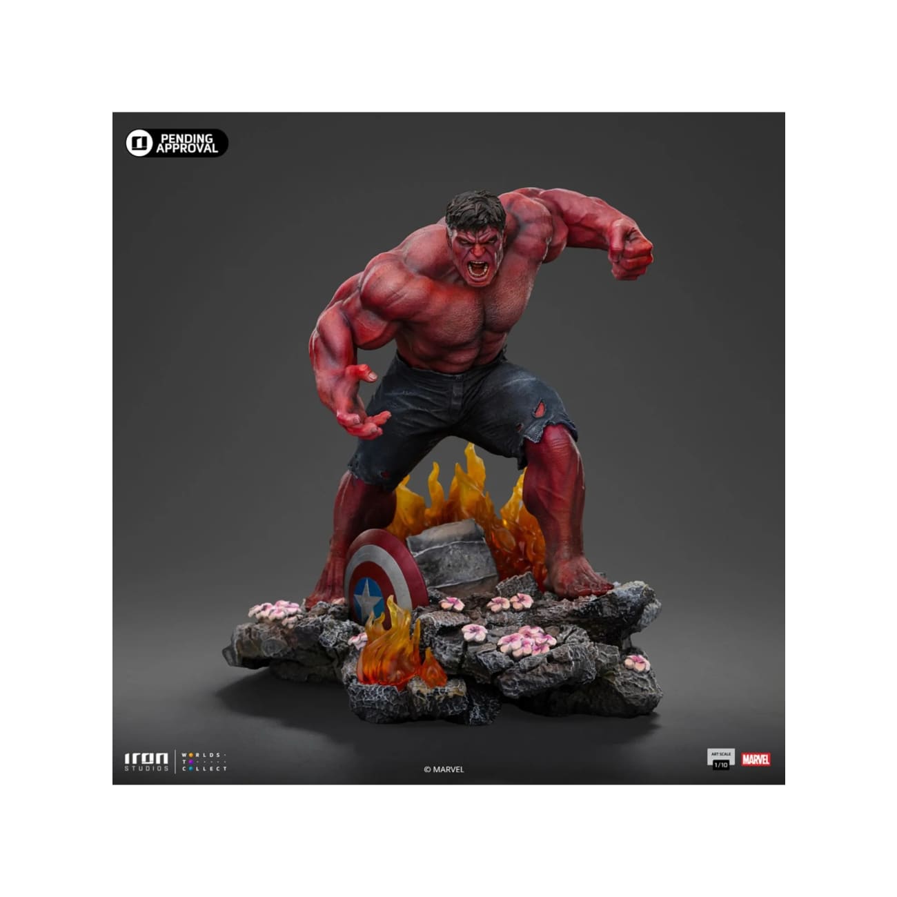 Iron Studios - Red Hulk [MARCAS116724-10]