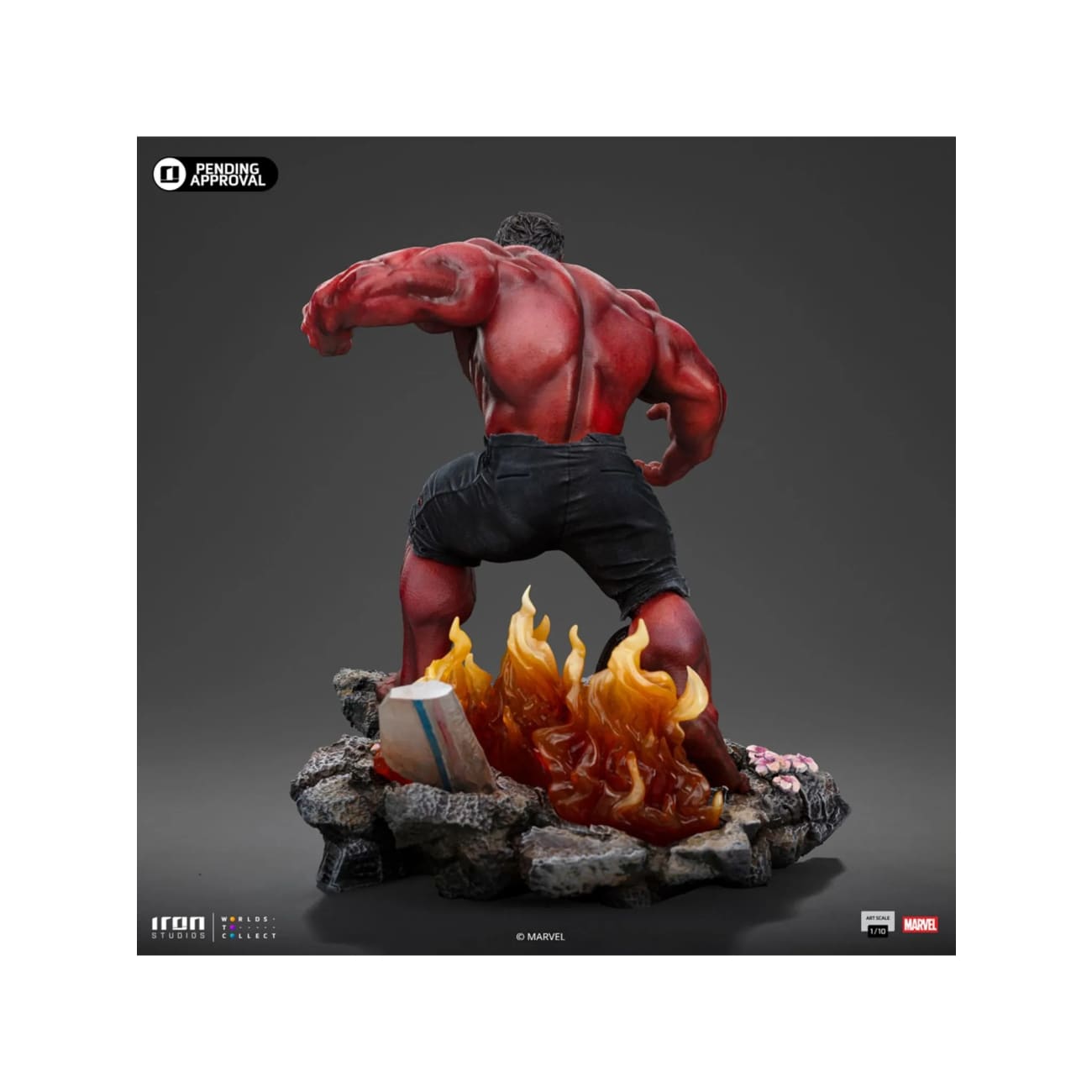 Iron Studios - Red Hulk [MARCAS116724-10]