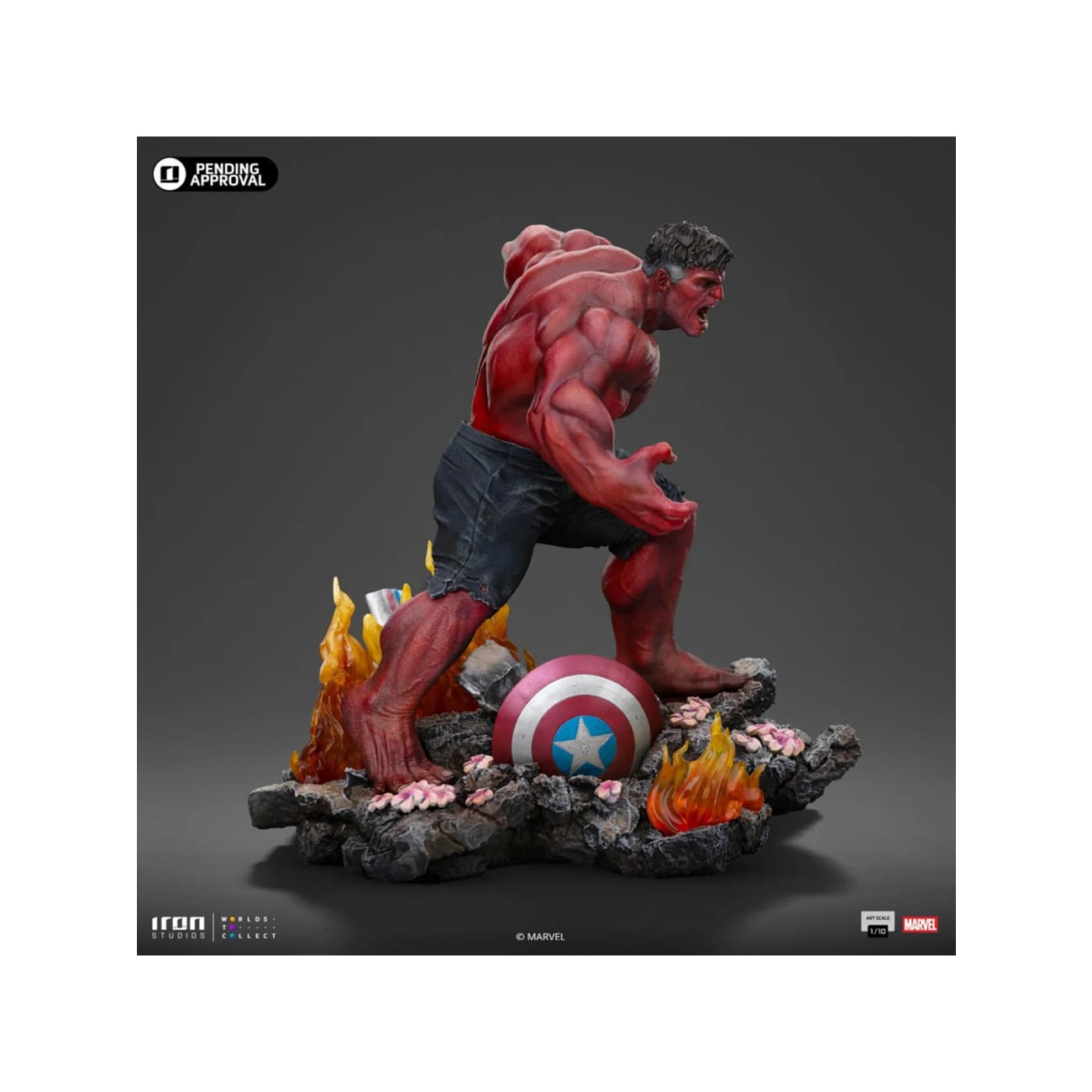 Iron Studios - Red Hulk [MARCAS116724-10]