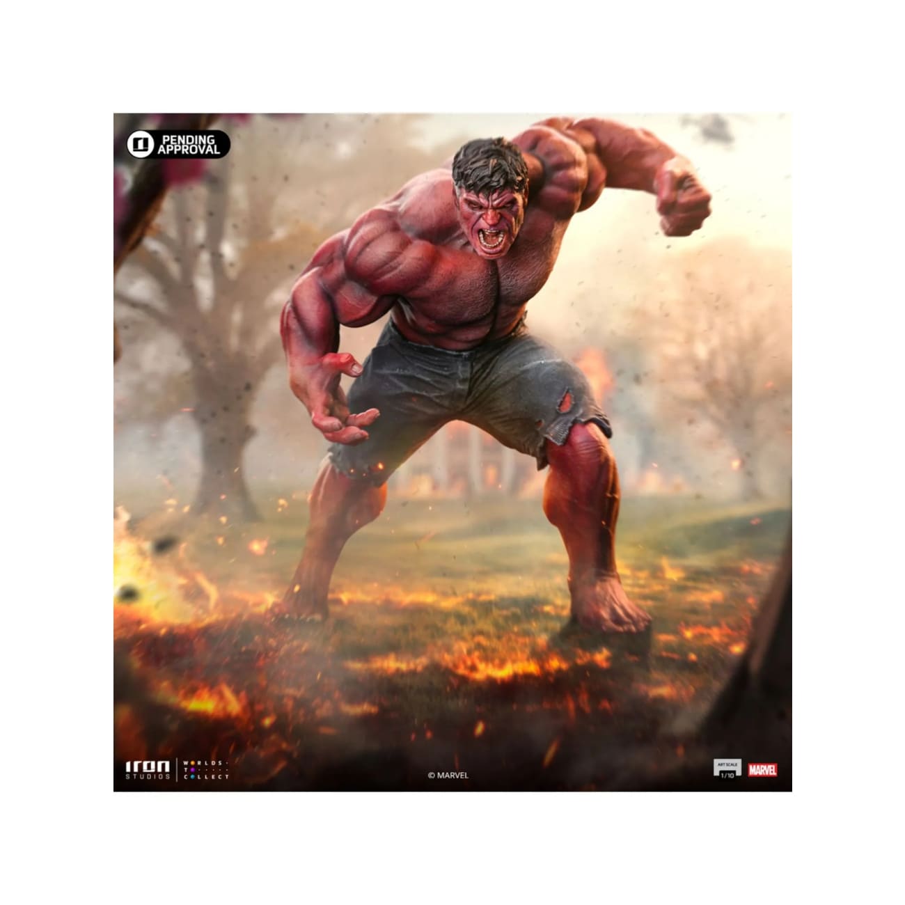 Iron Studios - Red Hulk [MARCAS116724-10]