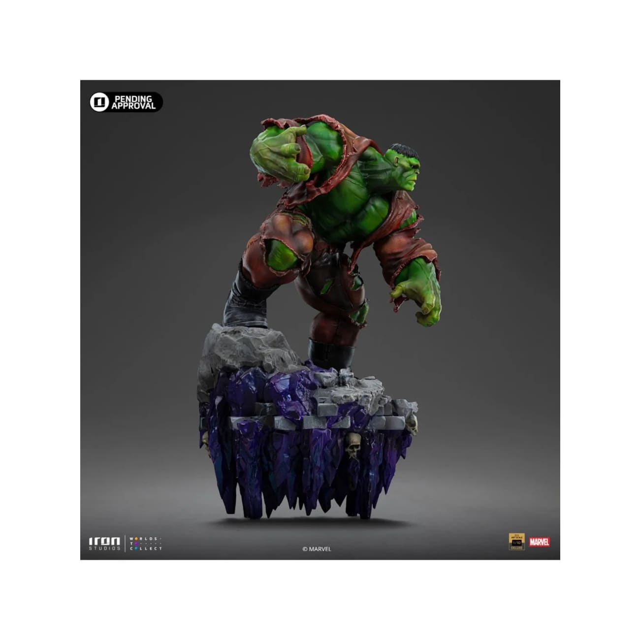 Iron Studios - Statue Hulk Standard Version[MARCAS119725-10] / Deluxe Veresion[MARCAS119825-10] 