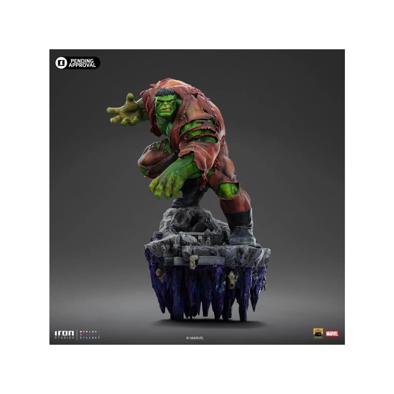 Iron Studios - Statue Hulk Standard Version[MARCAS119725-10] / Deluxe Veresion[MARCAS119825-10]