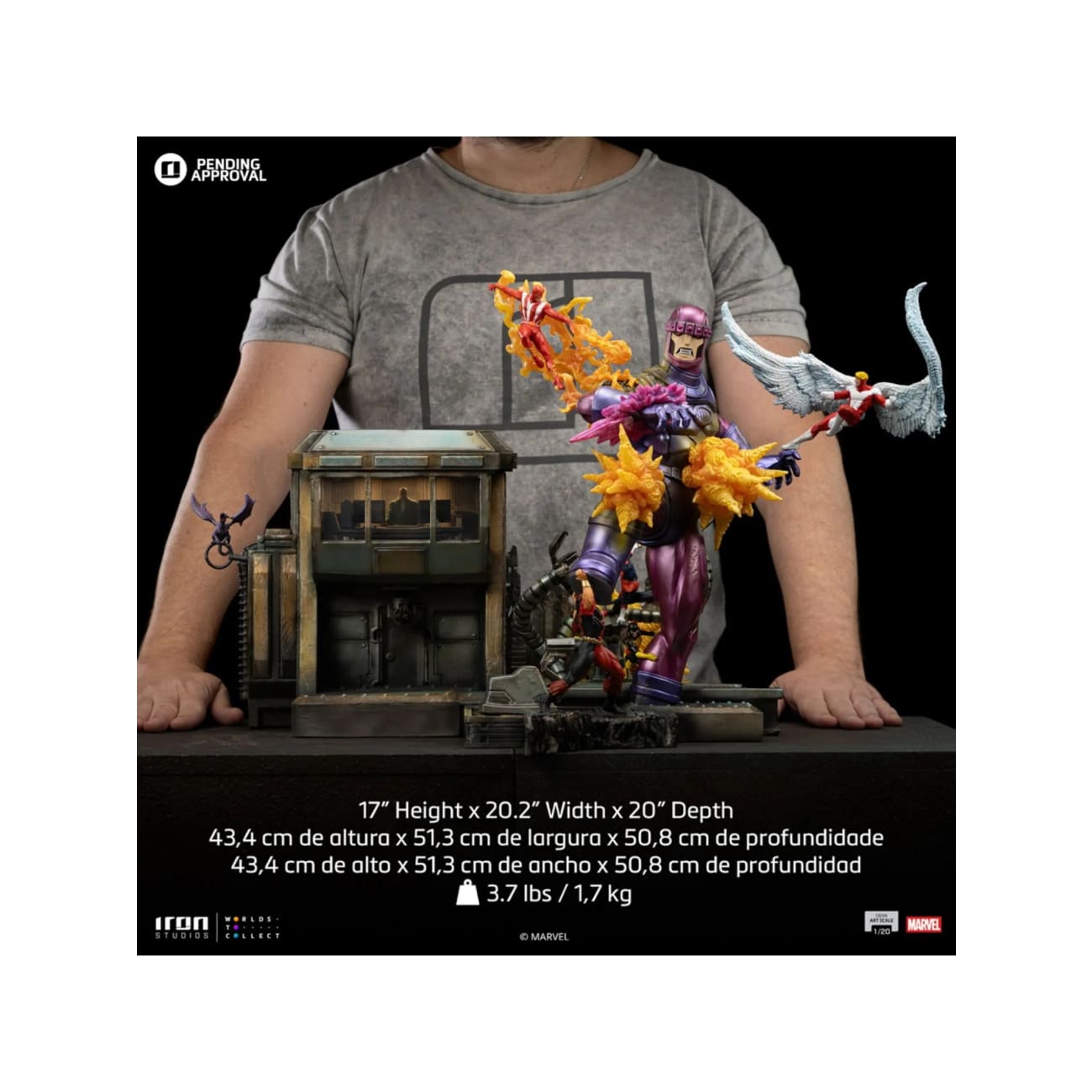Iron Studios - X-Men Danger Room B[MARCAS119325-20] / [MARCAS119425-20]