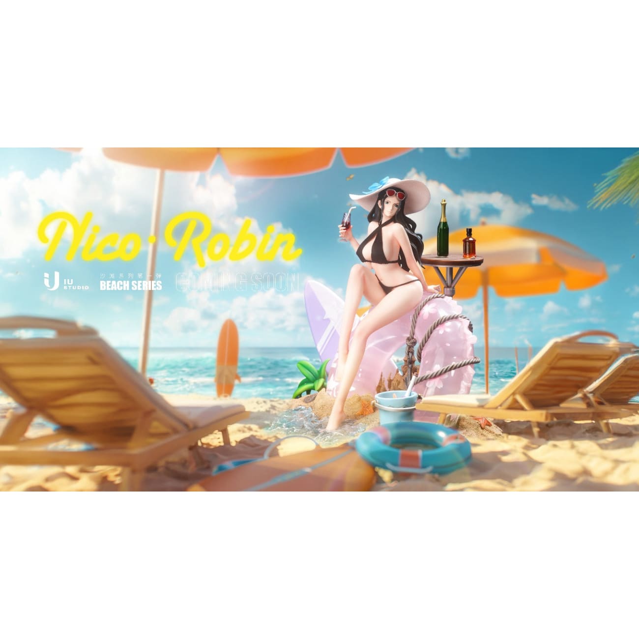 IU Studio - Beach Nico Robin [Cast Off]