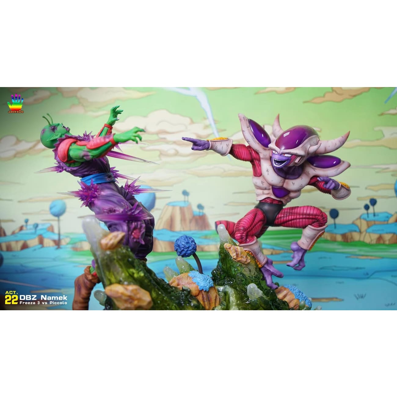 JacksDo - Freeza's Third Form vs Piccolo [ACT.22]