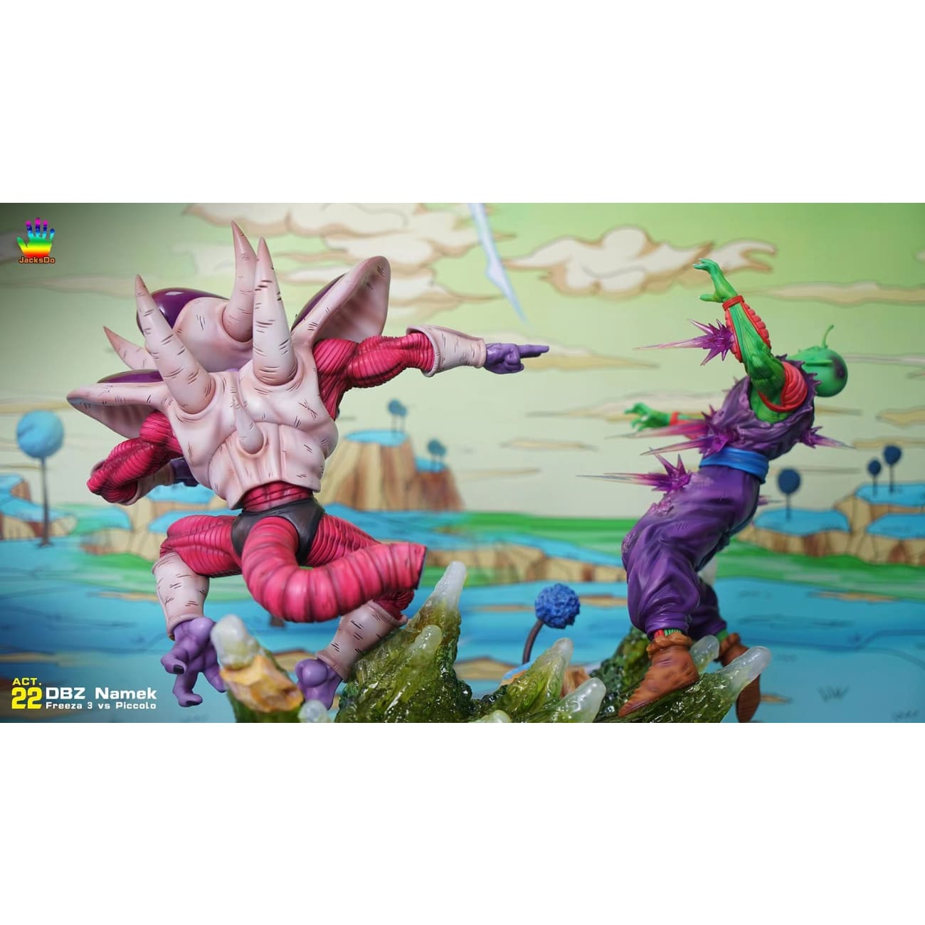 JacksDo - Freeza's Third Form vs Piccolo [ACT.22]