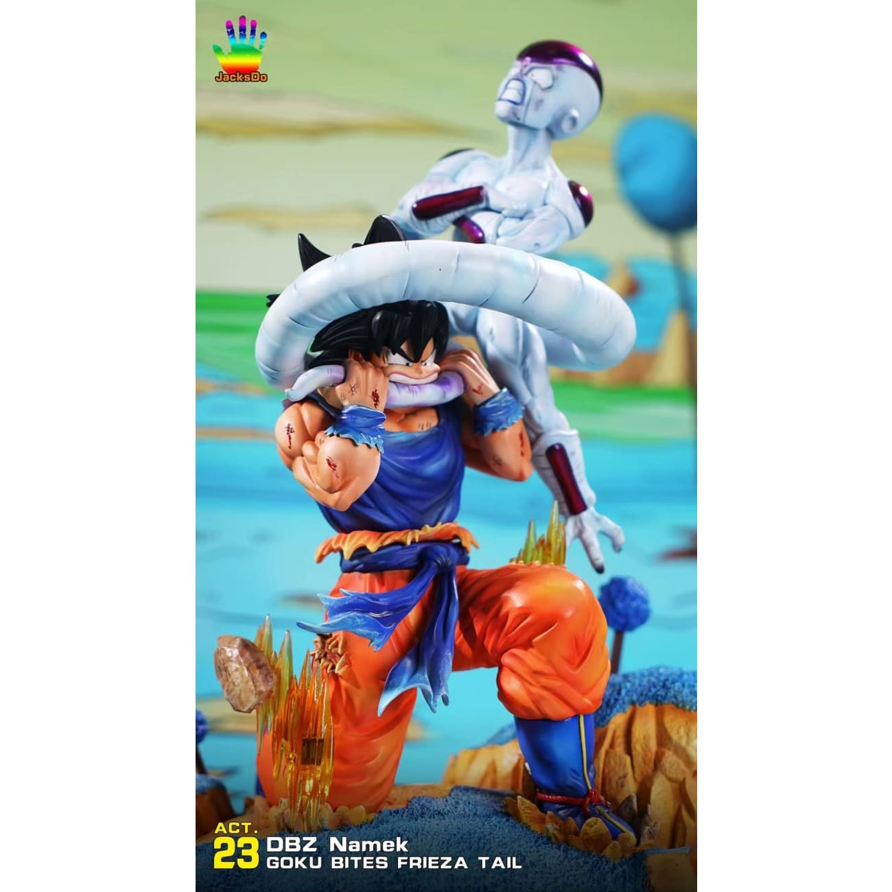 JacksDo - Namek ACT.23 Son Goku Bites Frieza Tail 