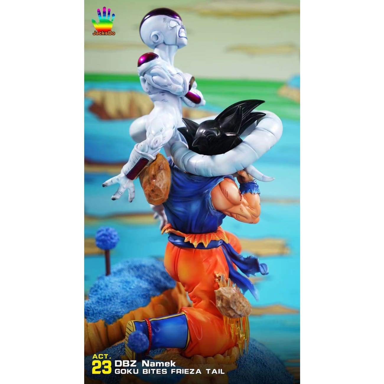 JacksDo - Namek ACT.23 Son Goku Bites Frieza Tail 