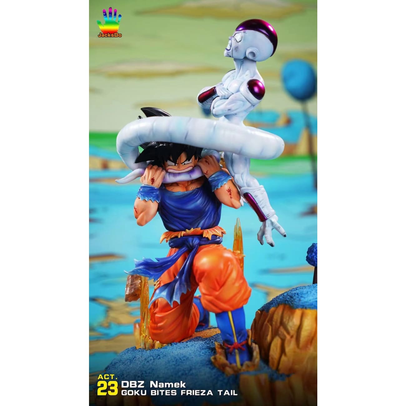 JacksDo - Namek ACT.23 Son Goku Bites Frieza Tail 