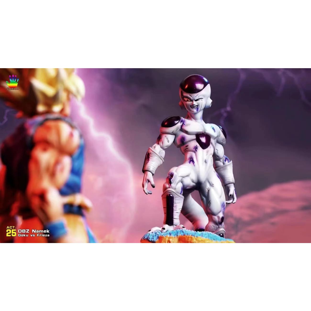 JacksDo - Namek ACT.25 SS1 Goku vs Frieza 