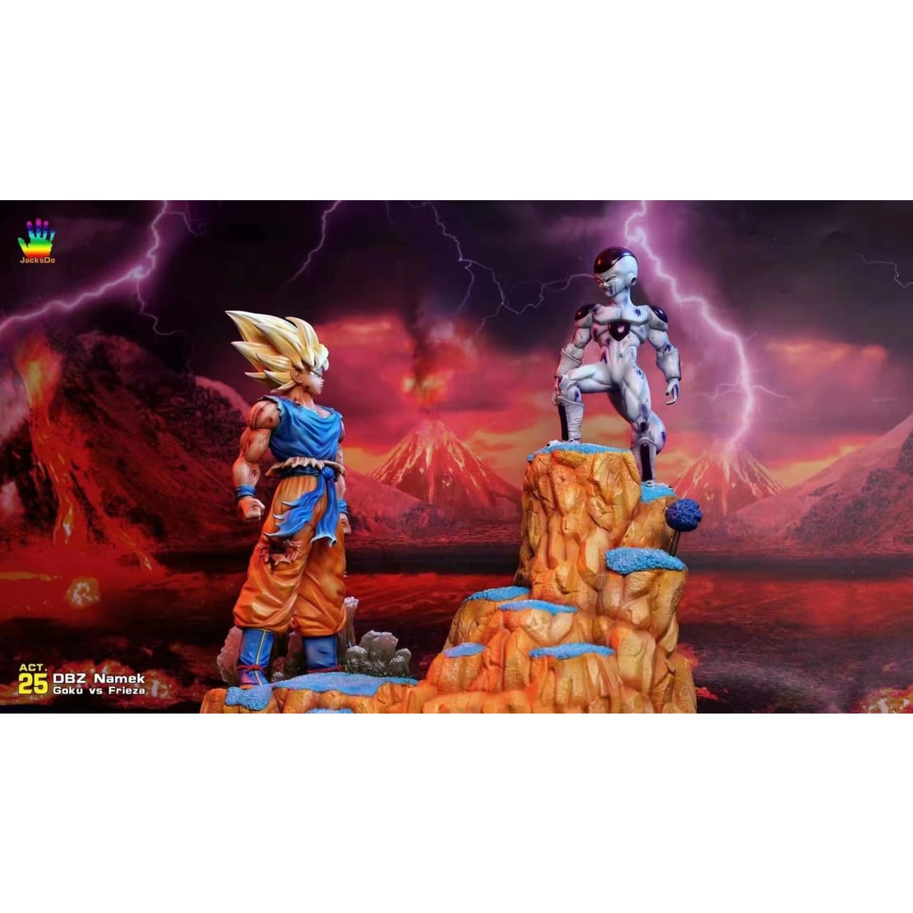 JacksDo - Namek ACT.25 SS1 Goku vs Frieza 