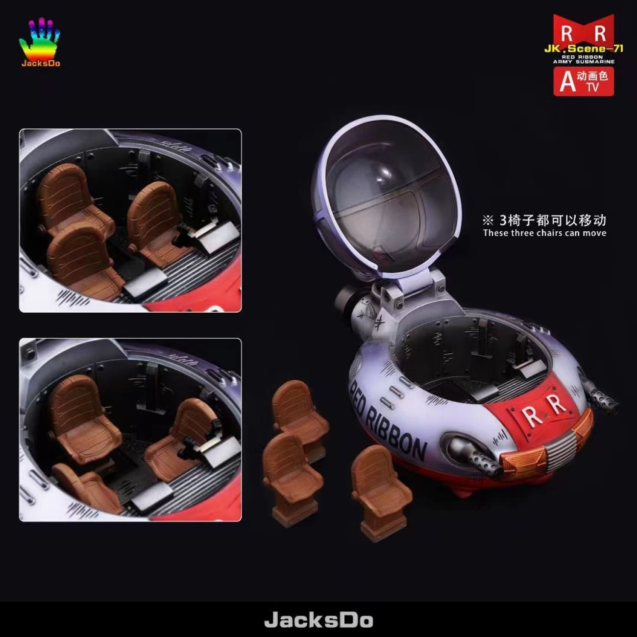 JacksDo - Red Ribbon Army Submarine [2 Variants]