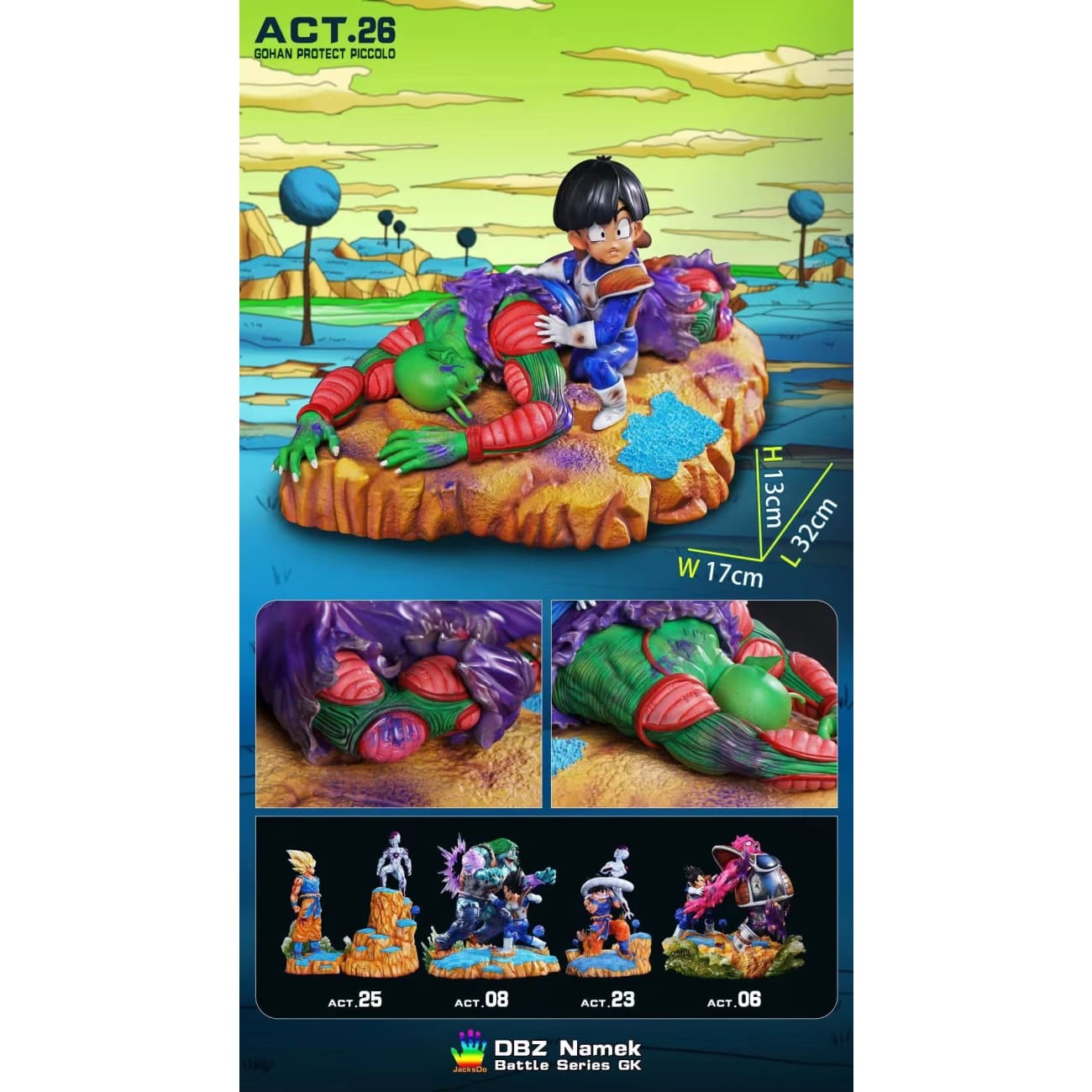 JacksDo - Son Gohan Protect Piccolo [ACT.26]