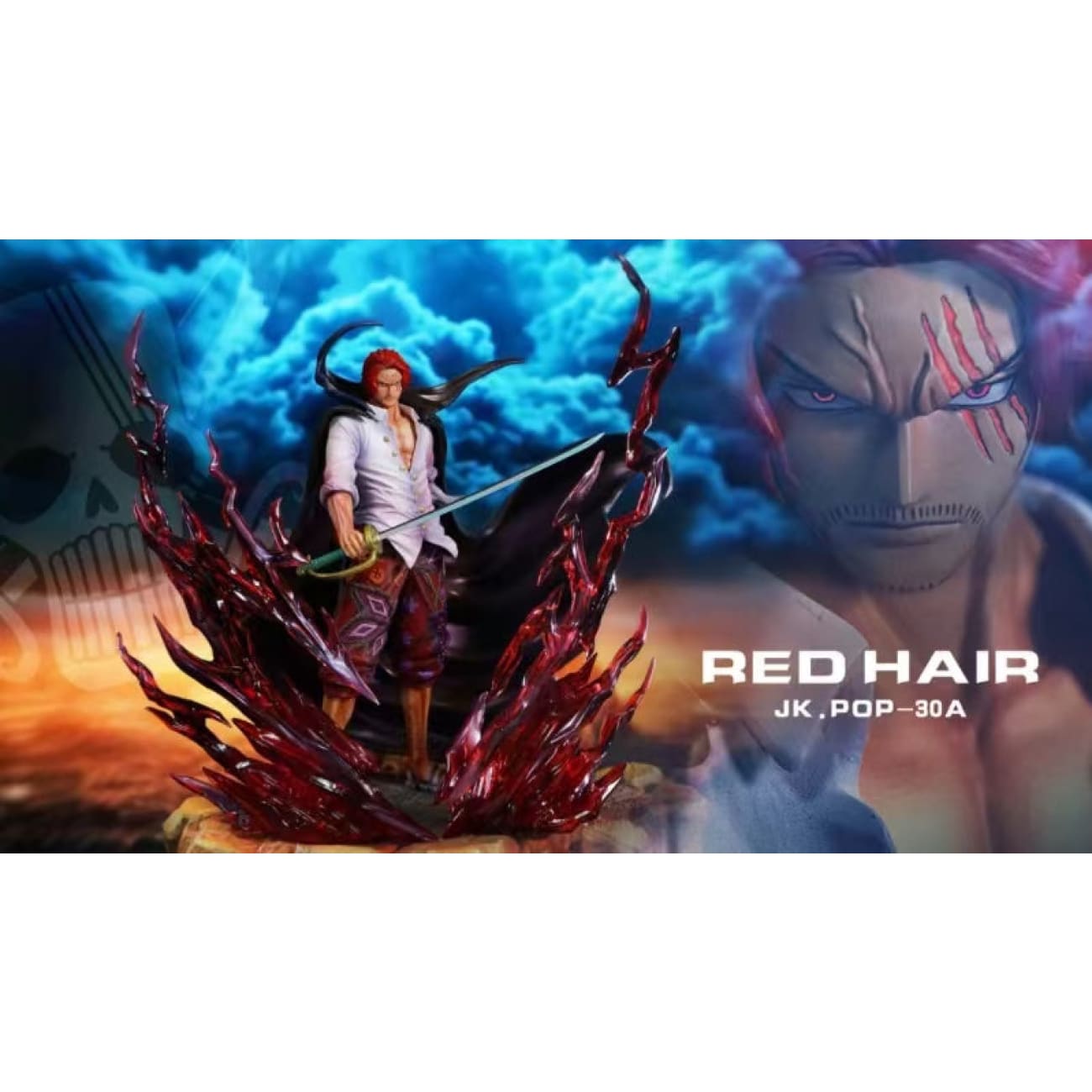 JacksDo Studio - Standing Red Hair Shanks [JK.POP-30-A]