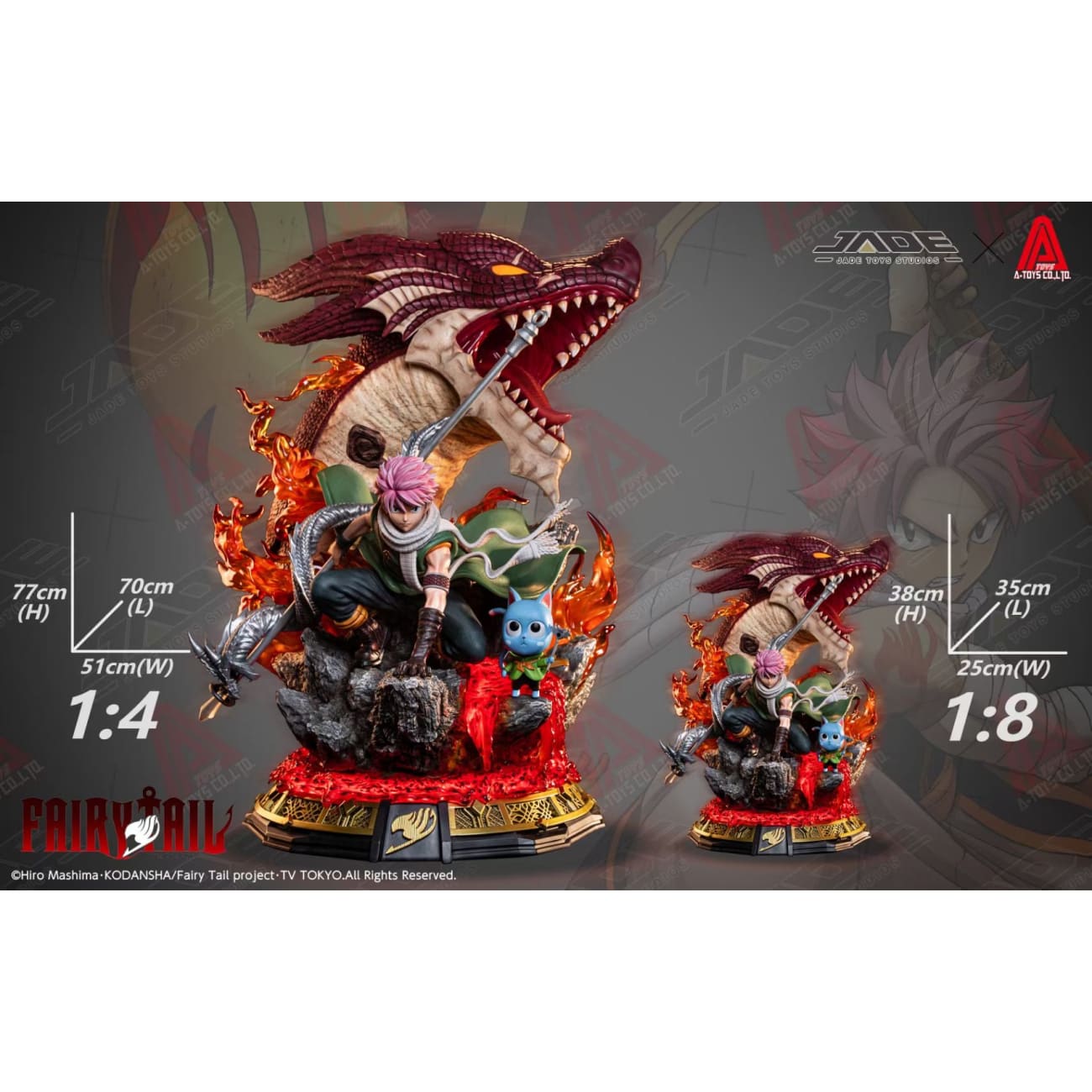 Jade Studio - Natsu Dragneel [1/8 scale 1/4 scale]