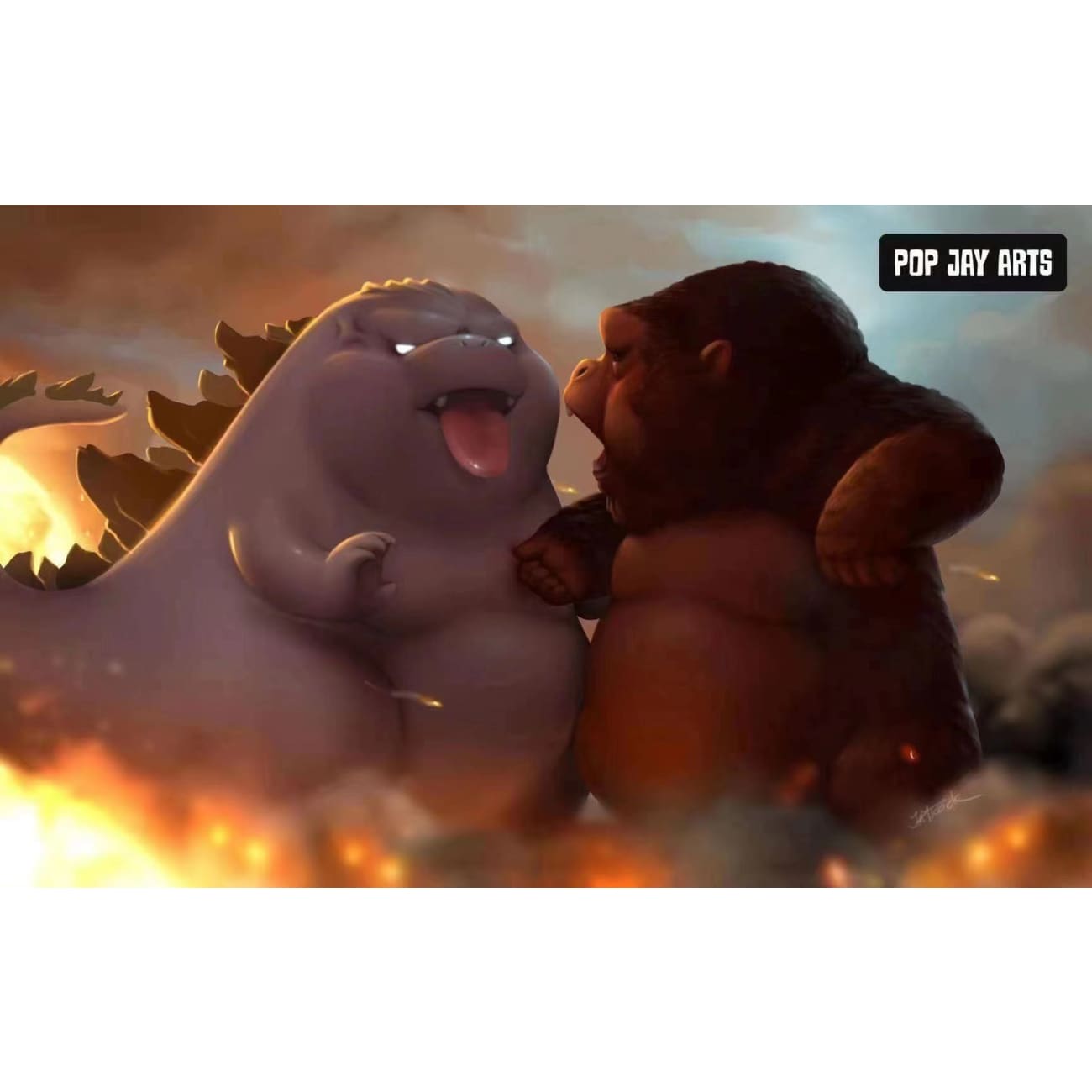 Jay Rock x Toystrike - Ziboo vs King boo [original /greyish purple]