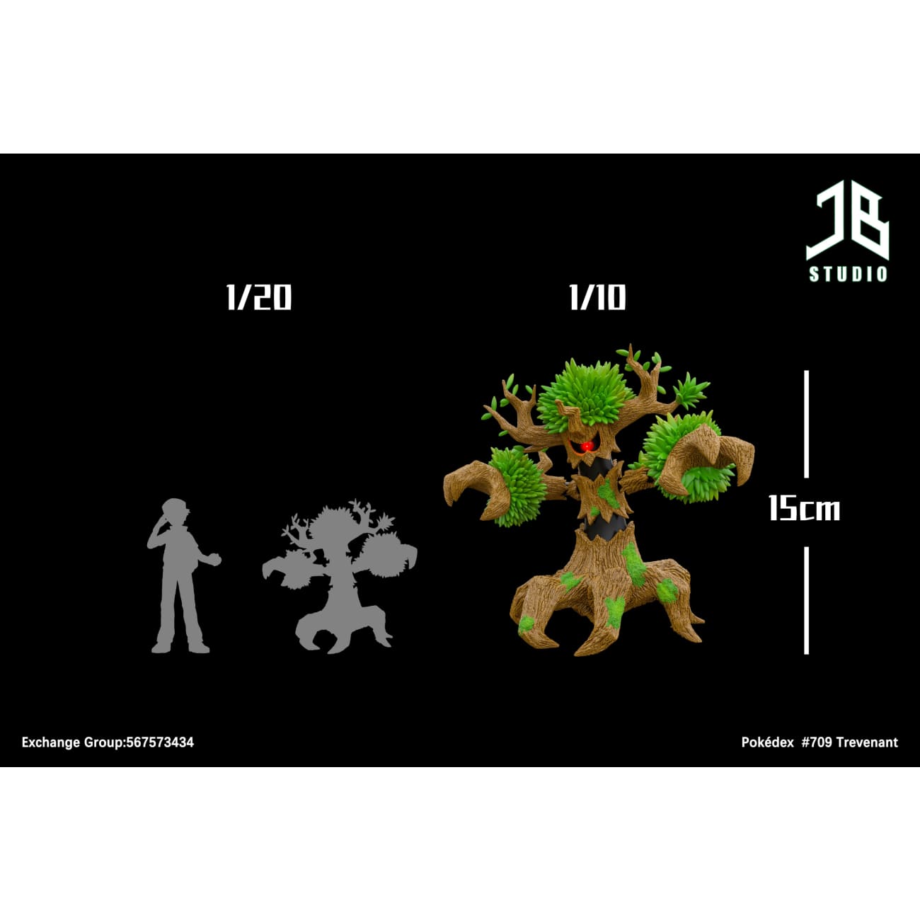 JB Studio - Trevenant [3 Variants]