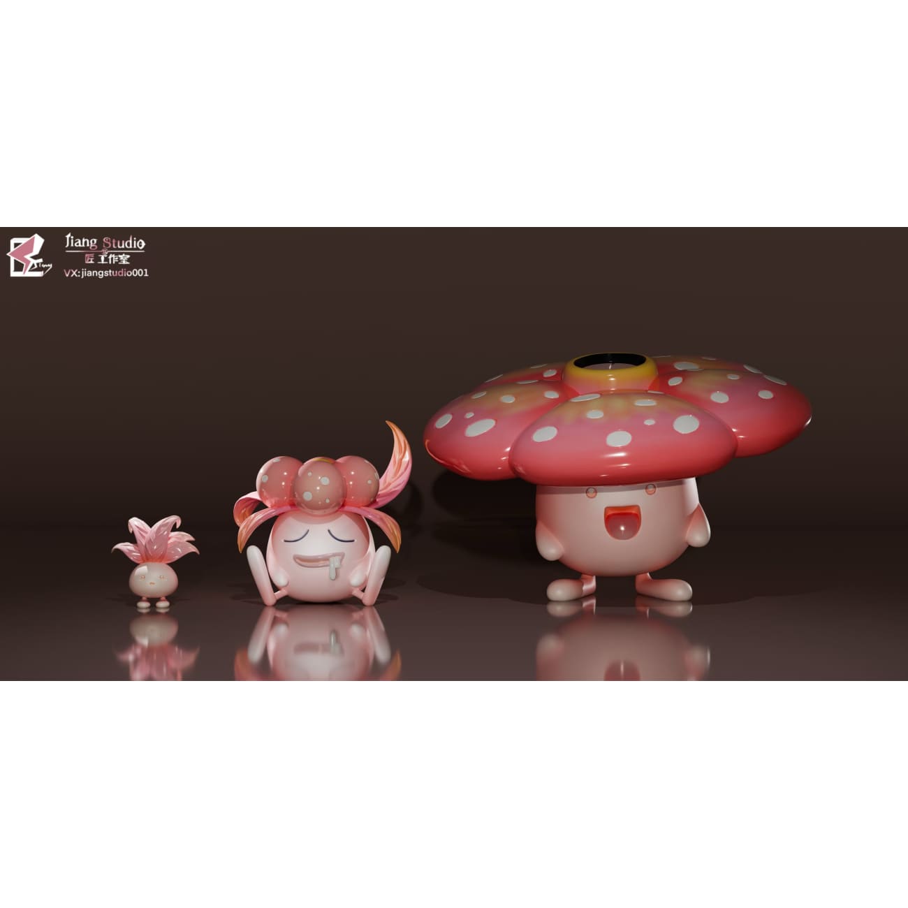 Jiang Studio - Oddish Evolution Group [6 Variants]