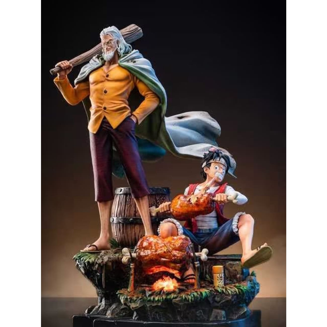 Jimei Palace - Monkey D Luffy & Silvers Rayleigh [Licensed] 