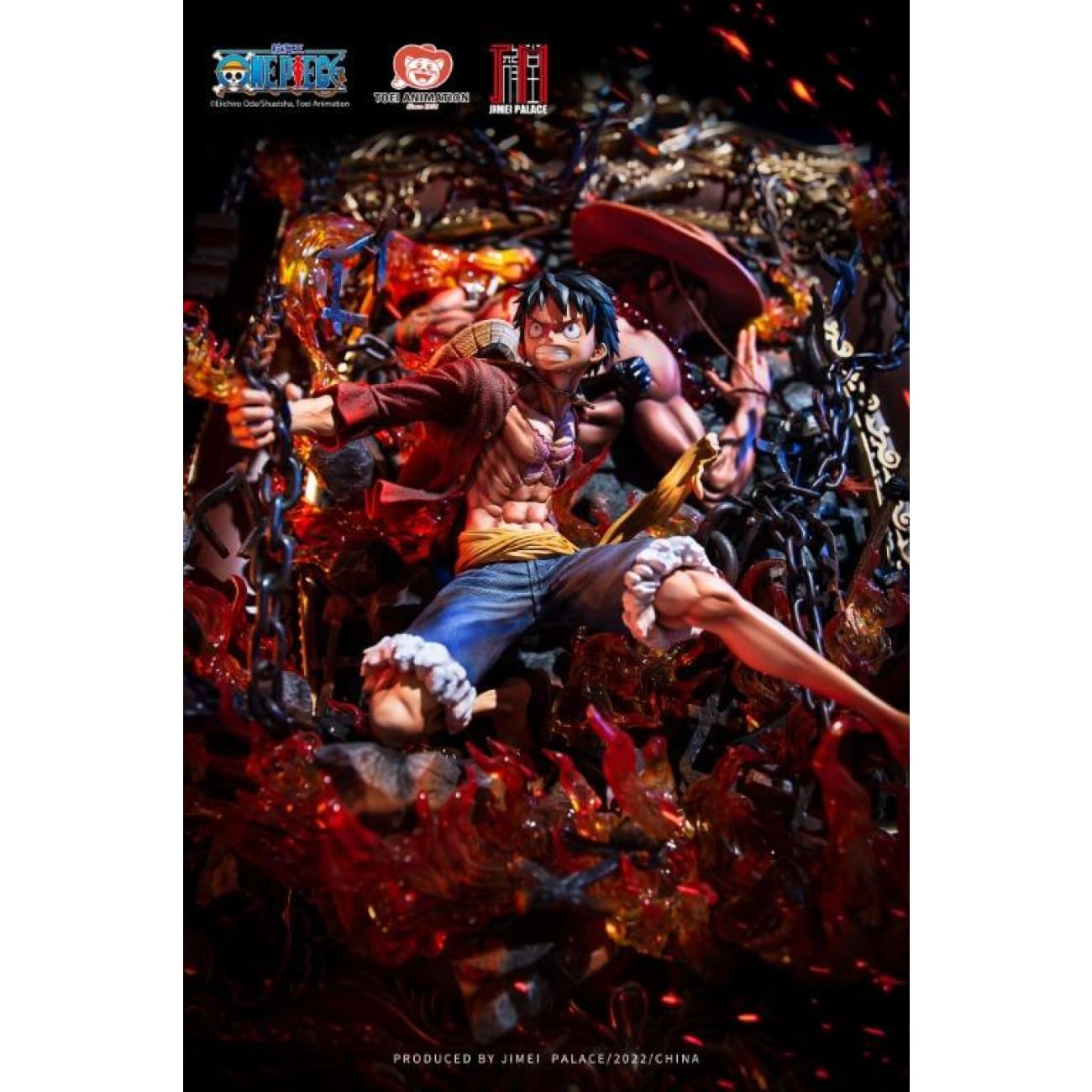 Jimei Palace Studio - Monkey D. Luffy & Portgas D. Ace [Licensed]