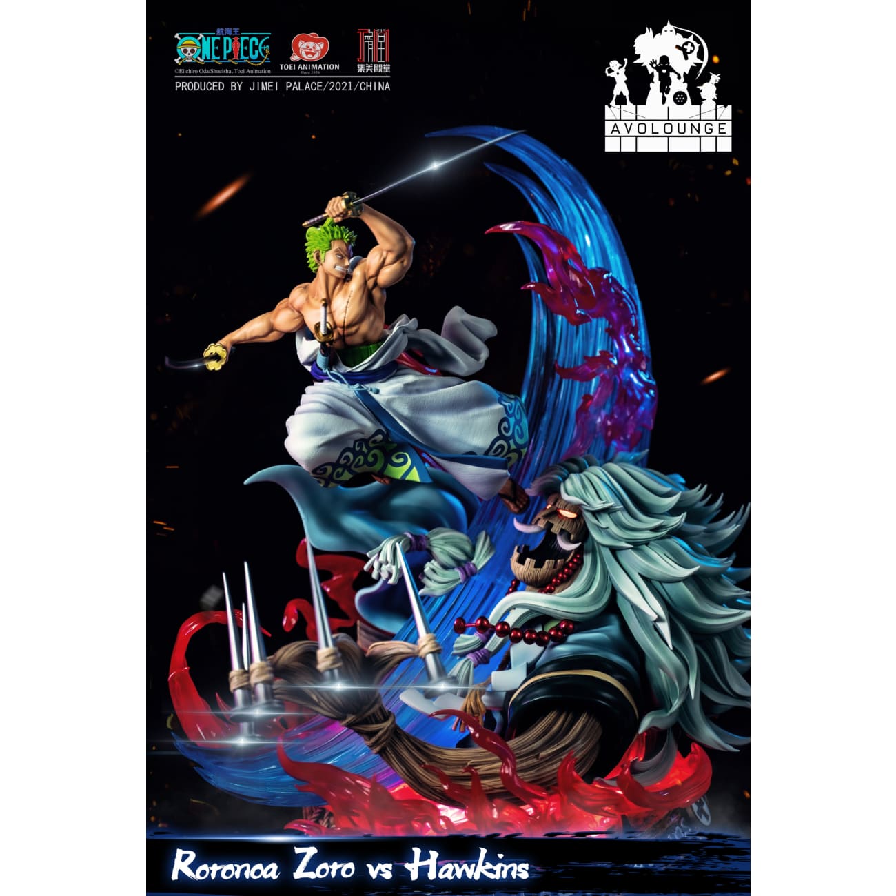Jimei Palace - Zoro Vs Hawkins (licensed) – Avolounge