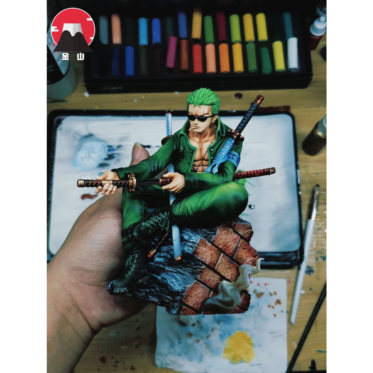 Jin Shan Studio - Roronoa Zoro Army Uniform Ver.