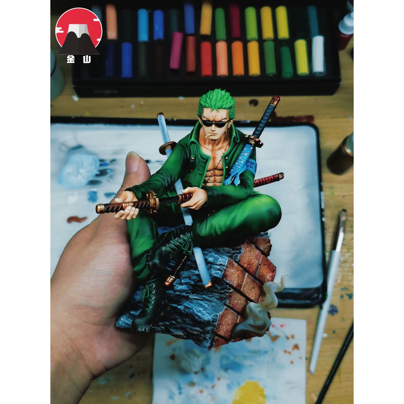 Jin Shan Studio - Roronoa Zoro Army Uniform Ver.
