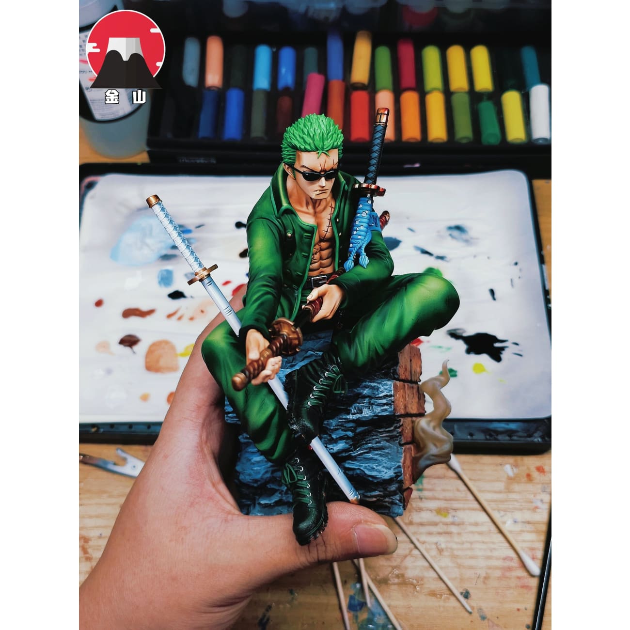 Jin Shan Studio - Roronoa Zoro Army Uniform Ver.