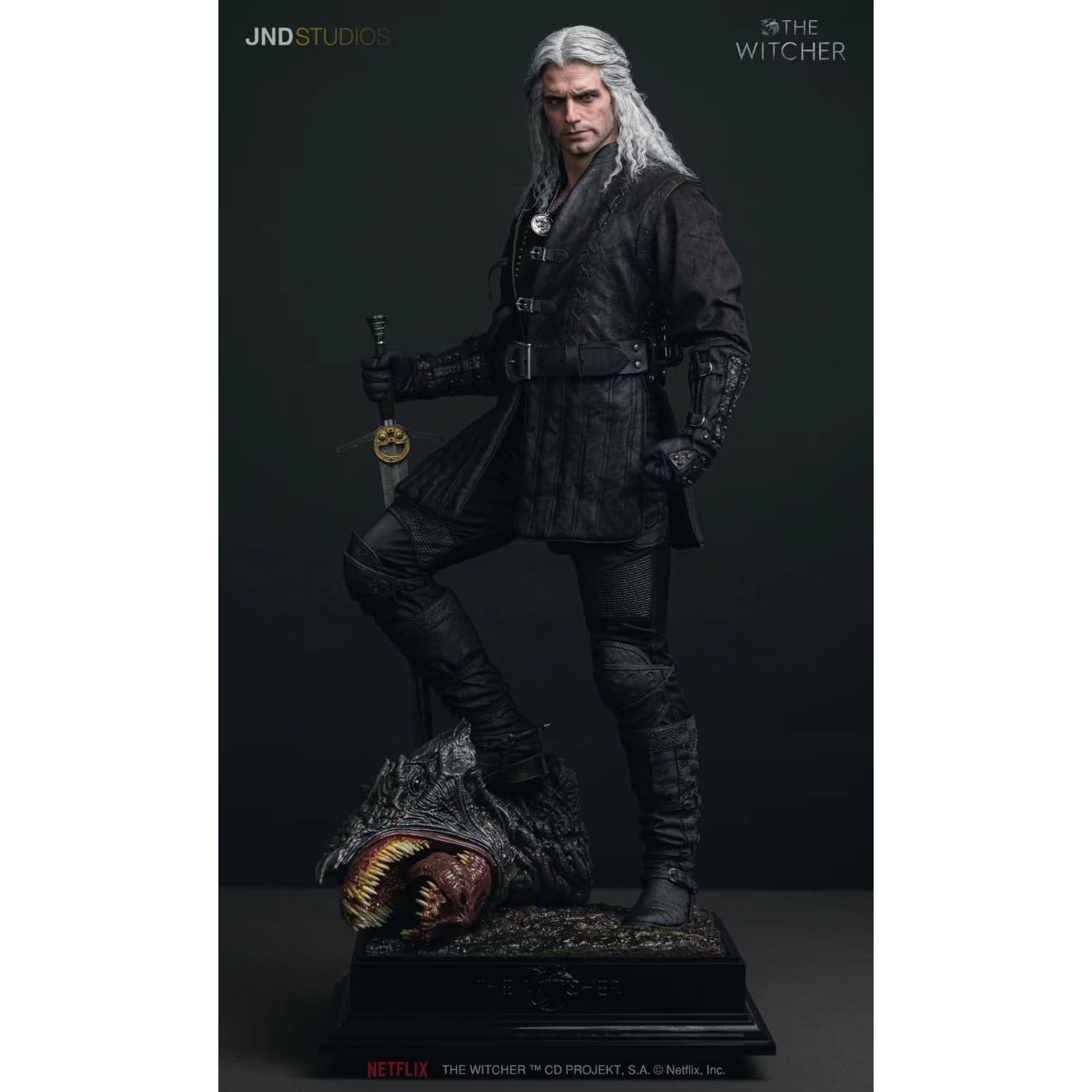 JND Studio - Geralt of Rivia Hyperreal Movie Statue [HMS016]