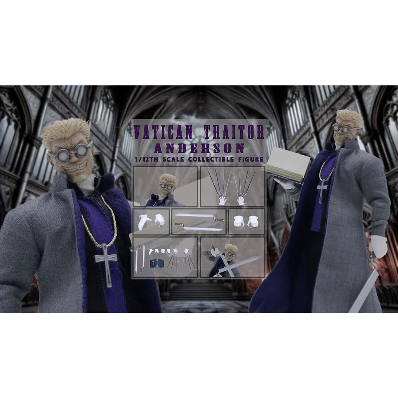 Joy Man Toys - Vatican Traitor Anderson [JM008]