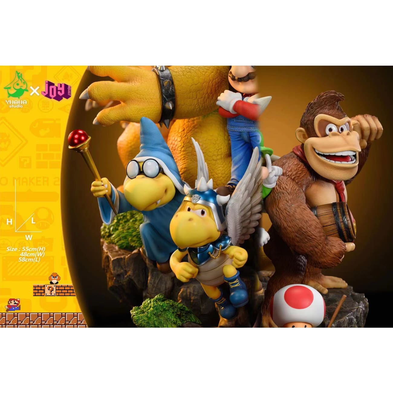 Joy Station x Yhaha Studio - Mario Family Bucket [2 Variants]
