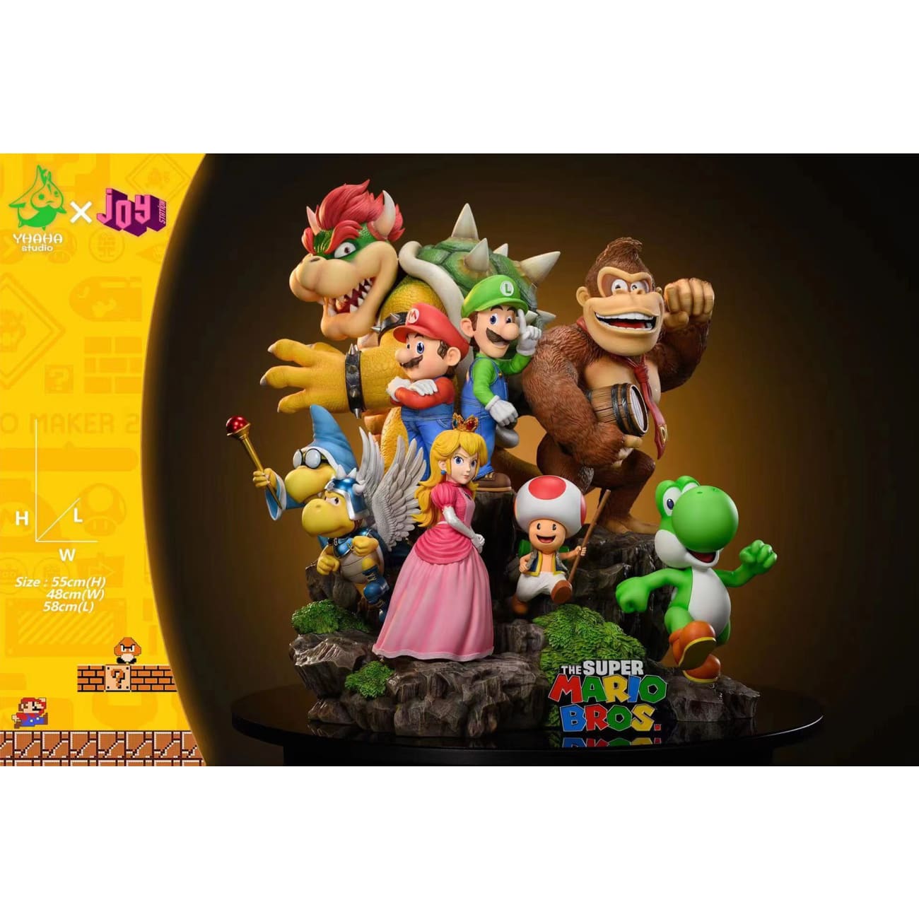 Joy Station x Yhaha Studio - Mario Family Bucket [2 Variants]