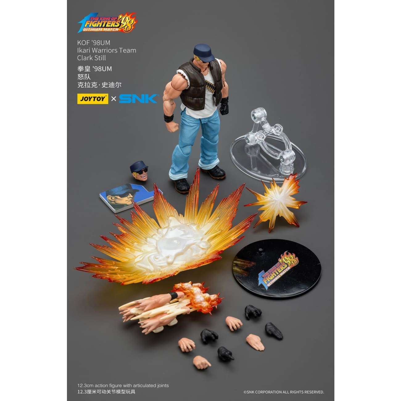 JOYTOY - Ikari Team Leona Heidern & Ralf Jones & Clark Still [JT01703] [JT01710] [JT01727] [3 Variants]